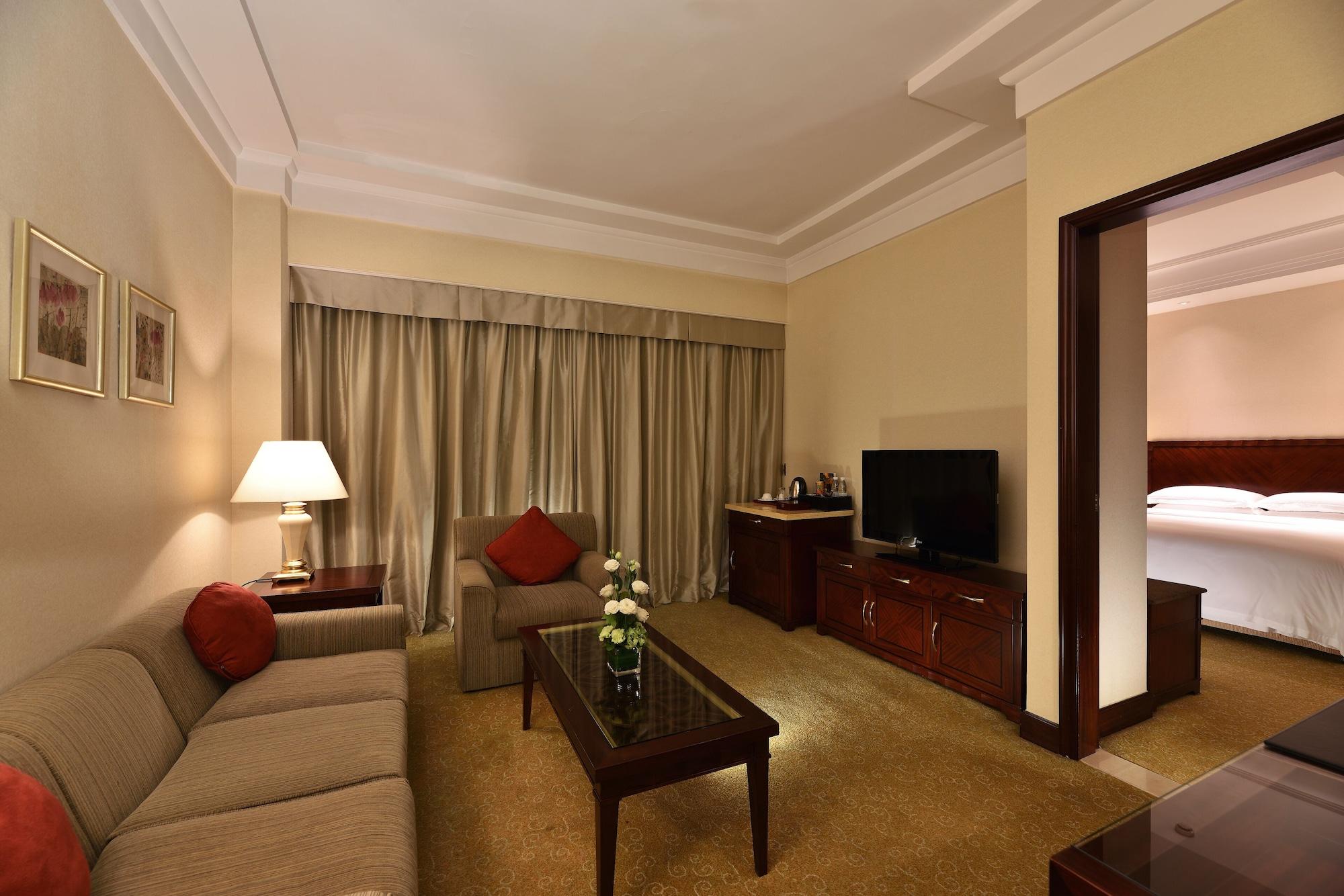 Hotel Equatorial Shanghai Exteriör bild